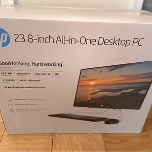 Hp 23.8 inch All In One Pc Desktop